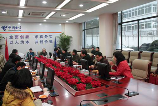 卓越科技與長(zhǎng)傳局項(xiàng)目組成員共同召開項(xiàng)目驗(yàn)收會(huì)